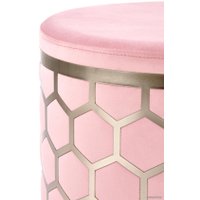 Пуфик Halmar AQUA (светло-розовый)