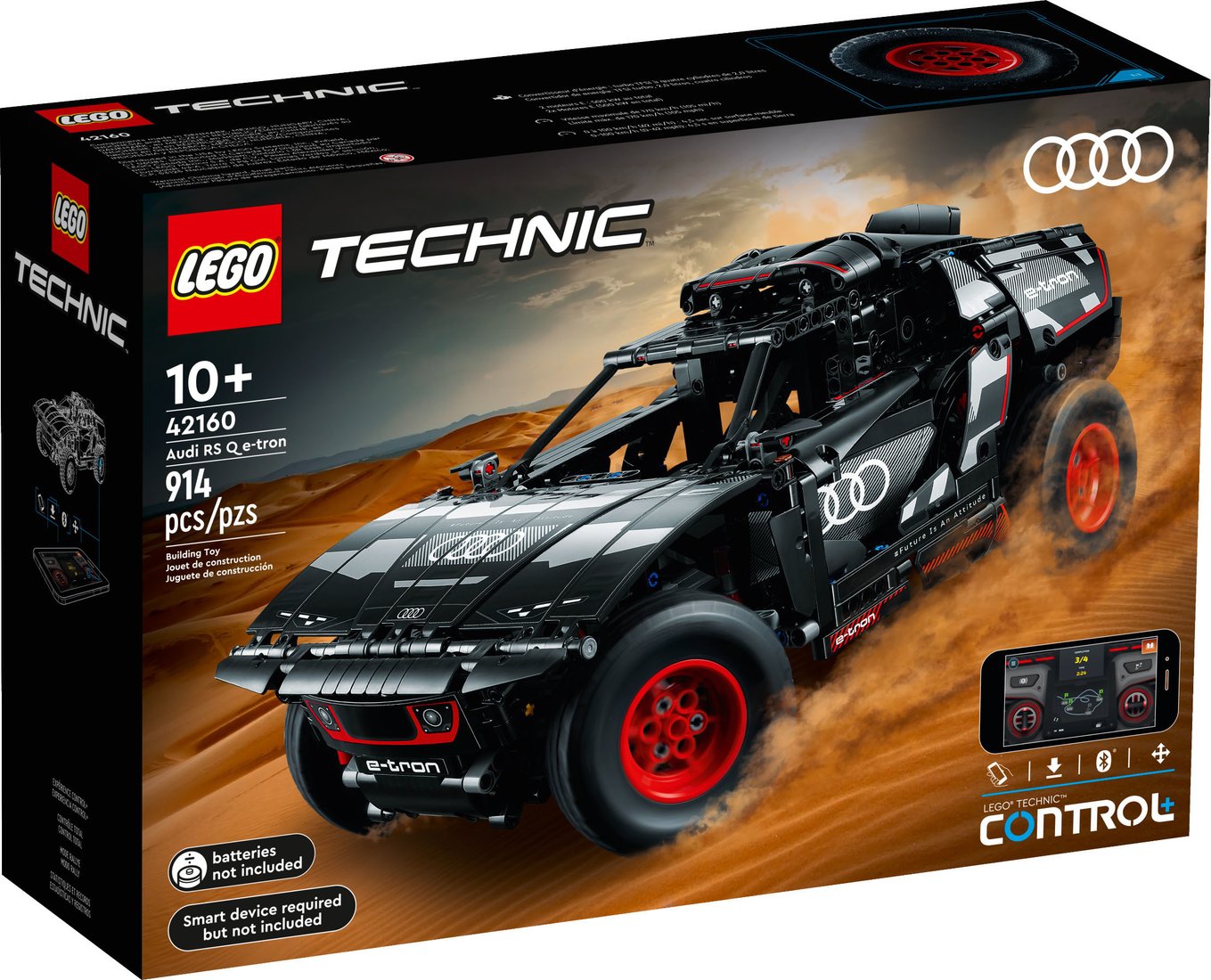 

Конструктор LEGO Technic 42160 Audi RS Q e-tron