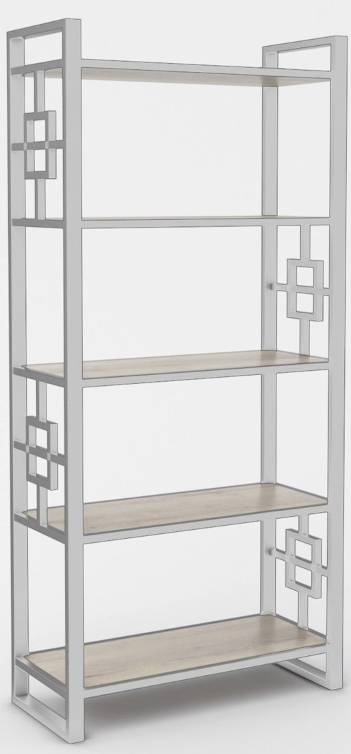 

Стеллаж Hype Mebel Квадро 80x170 (белый/древесина белая)
