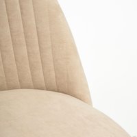 Офисное кресло TetChair Melody (флок, бежевый)