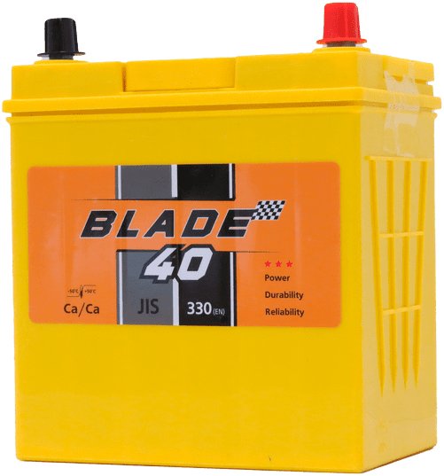 

Автомобильный аккумулятор Blade 40 JR+ (40 А·ч)