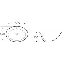 Умывальник Roxen Tierra 570150