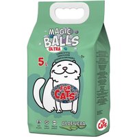 Наполнитель для туалета For Cats Magic Balls Ultra Aloe Vera (с ароматом алоэ вера) 5 л