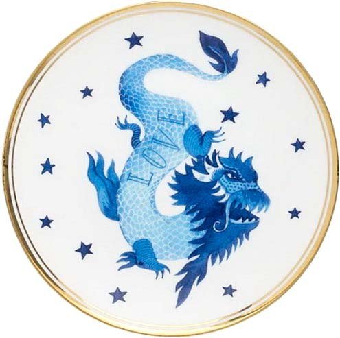 

Тарелка десертная Bitossi Fabula FTB00015 (дракон)