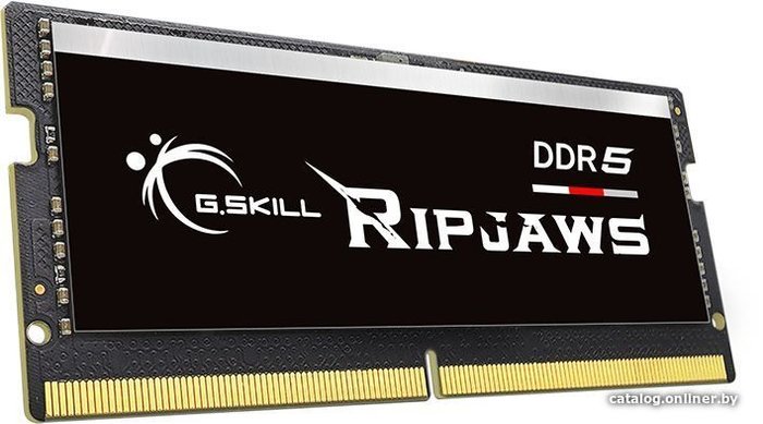 G.Skill Ripjaws 16ГБ DDR5 SODIMM 4800 МГц F5-4800S3434A16GX1-RS