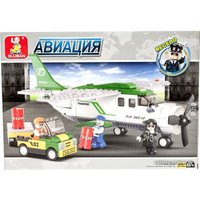 Конструктор Sluban M38-B0362 Транспортный самолет