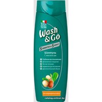 Шампунь Wash&Go С маслом ши для поврежденных волос 400 мл