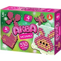 Развивающая игра Десятое королевство Аквамозаика Бабочки, сердечки 06016