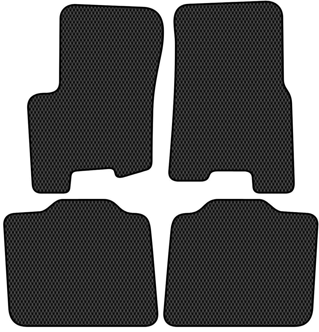 

Комплект ковриков для авто Alicosta SsangYong Korando (suv / CK) 2011 - 2013 (черный, ромб)