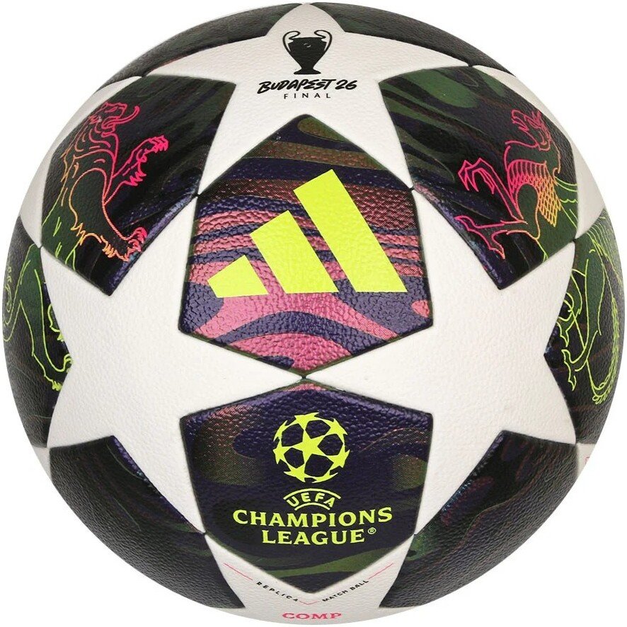 Футбольный мяч Adidas UCL FINAL Competition 2026 FIFA Quality Pro JX9096 (размер 5)
