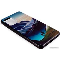 Чехол для телефона Case Print для Galaxy A72 (гора)