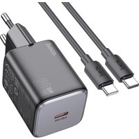 Сетевое зарядное Hoco N40 USB Type-C (черный)