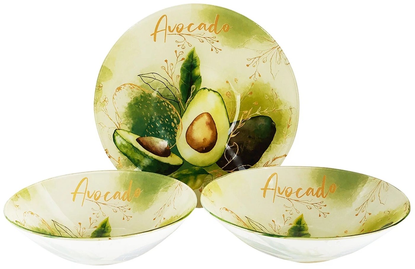 

Набор салатников Appetite Avocado ST-06-AV