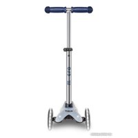 Трехколесный самокат Micro Mini Micro Deluxe Flux LED (синий)