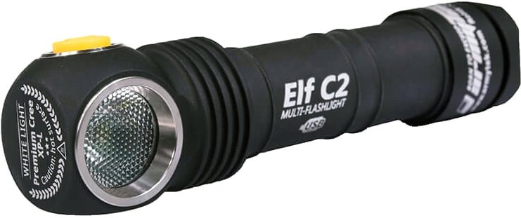 

Фонарь Armytek Elf C2 Micro-USB XP-L (White) + 18650 Li-Ion