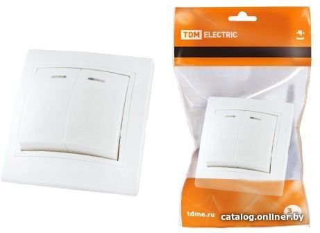 

Выключатель TDM Electric Таймыр SQ1814-0005 (белый)