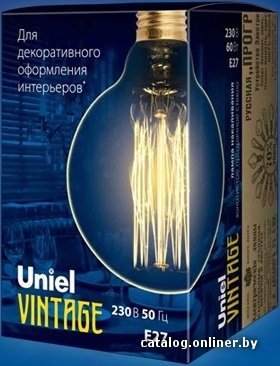 Лампочка Uniel IL-V-G95 E27 60 Вт [UL-00000479]