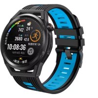 Умные часы Profit WS-GS58 (серебристый с черно-синим спортивным ремешком)