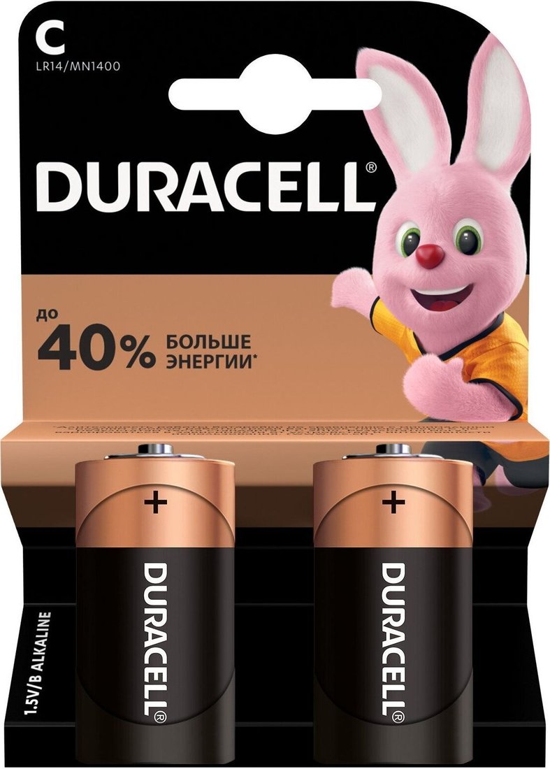 

Батарейка DURACELL Basic LR14 2 шт