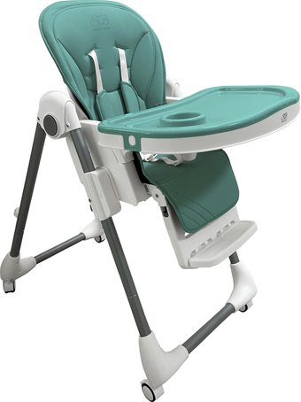 Высокий стульчик Sweet Baby Roma (бирюзовый)