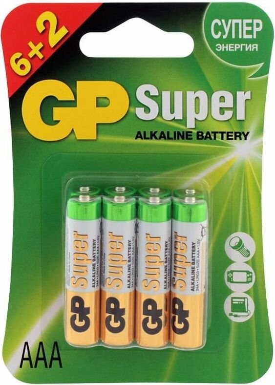 

Батарейка GP 24A4/4-2CR8 8 шт