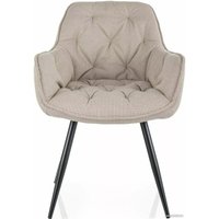 Стул с подлокотниками Signal Cherry Bjorn 24 (светло-бежевый/черный)