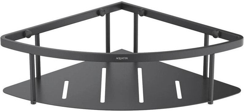 Aquatek Полка для ванной AQ4926MB (черный матовый)