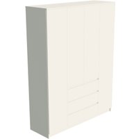 Шкаф распашной ДСВ МС Мори МШ 1600 (сатин)