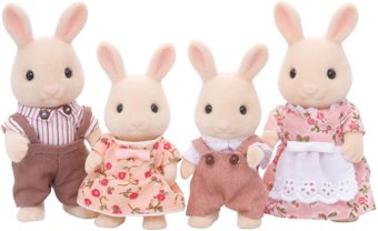 Набор фигурок Sylvanian Families Семья Молочных Кроликов 4108