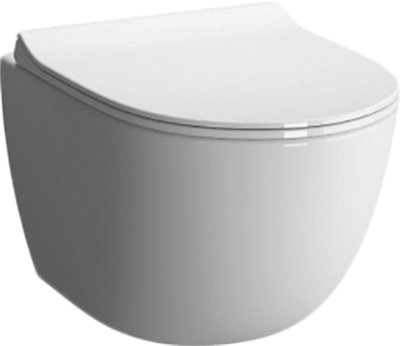 

Унитаз подвесной Vitra Rim-Ex Sento 7748B003-0075 + 130-003-009