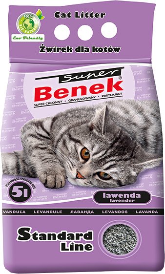 

Наполнитель для туалета Super Benek Lawenda 5 л