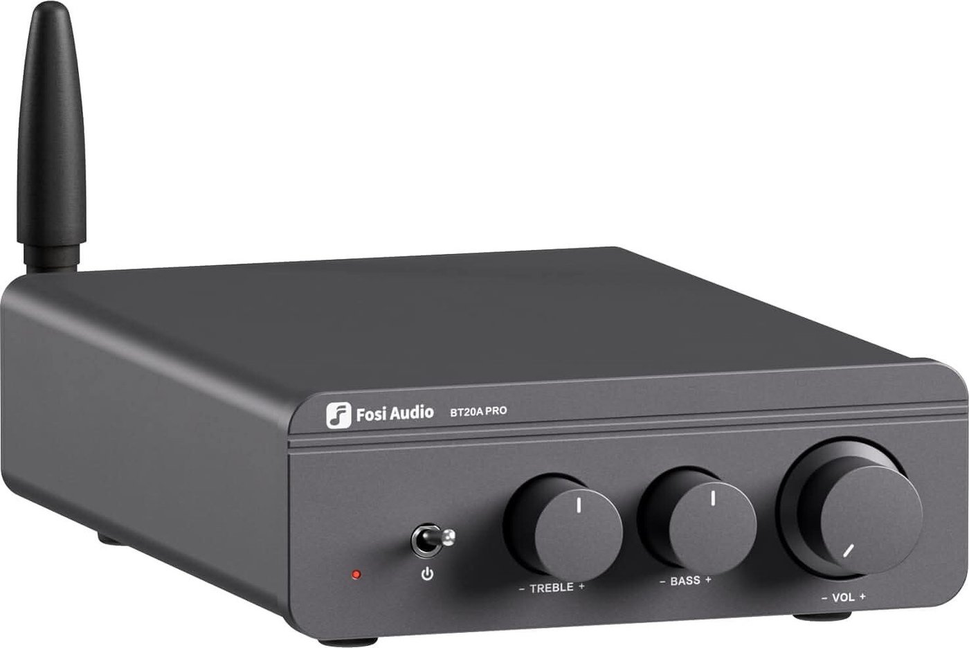 

Усилитель мощности Fosi Audio BT20A Pro (32V/5A, серый)