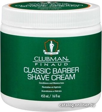 Крем для бритья Clubman Универсальный для бритья Shave Cream 453 мл