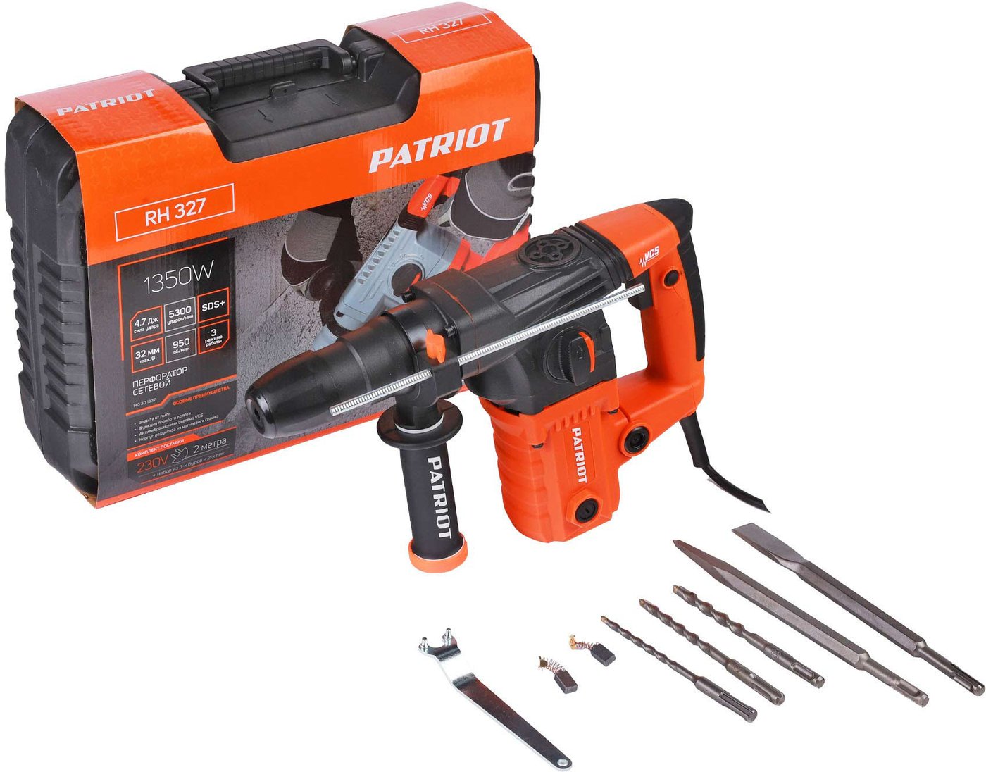 

Перфоратор Patriot RH 327 140301337