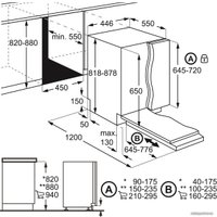 Встраиваемая посудомоечная машина Electrolux ESL94320LA