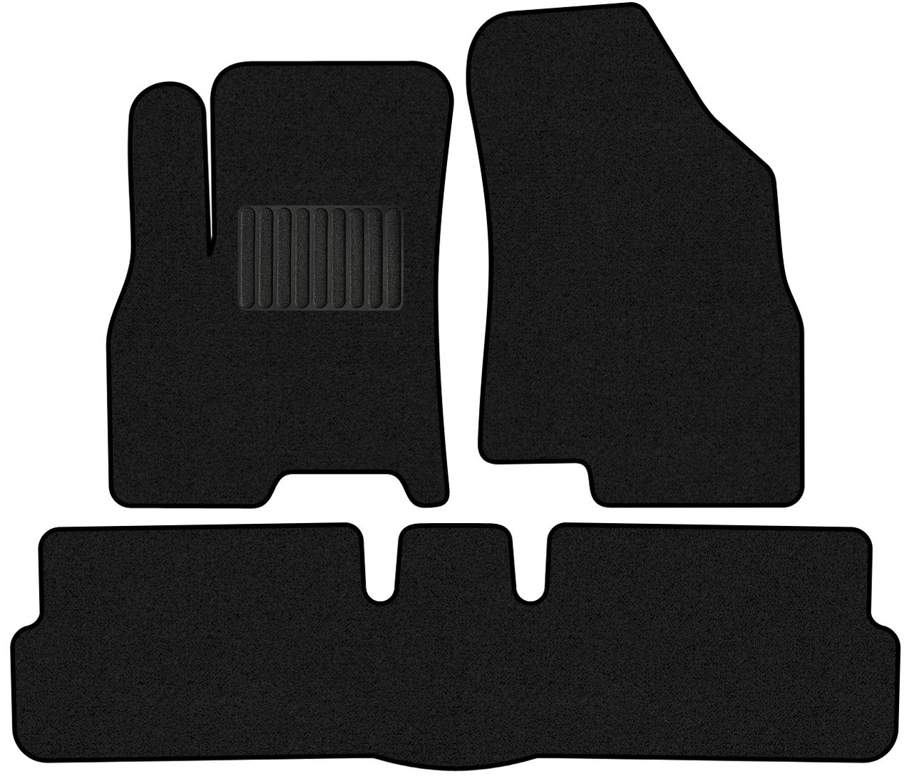 

Комплект ковриков для авто Alicosta Chery Tiggo 7 pro (suv) 2019 - Н.В. задний цельный (ворс)