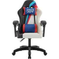 Игровое (геймерское) кресло Defender Legas (серый/белый)