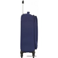 Чемодан-спиннер American Tourister Heat Wave Combat Navy 55 см