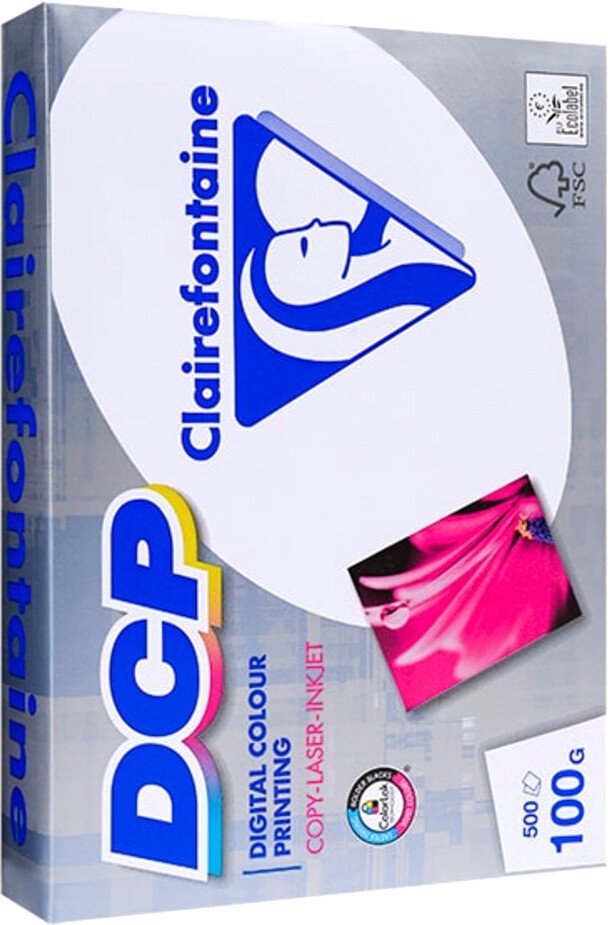 

Фотобумага Clairefontaine DCP A4 CF 100 г/кв.м 500 л 1821C
