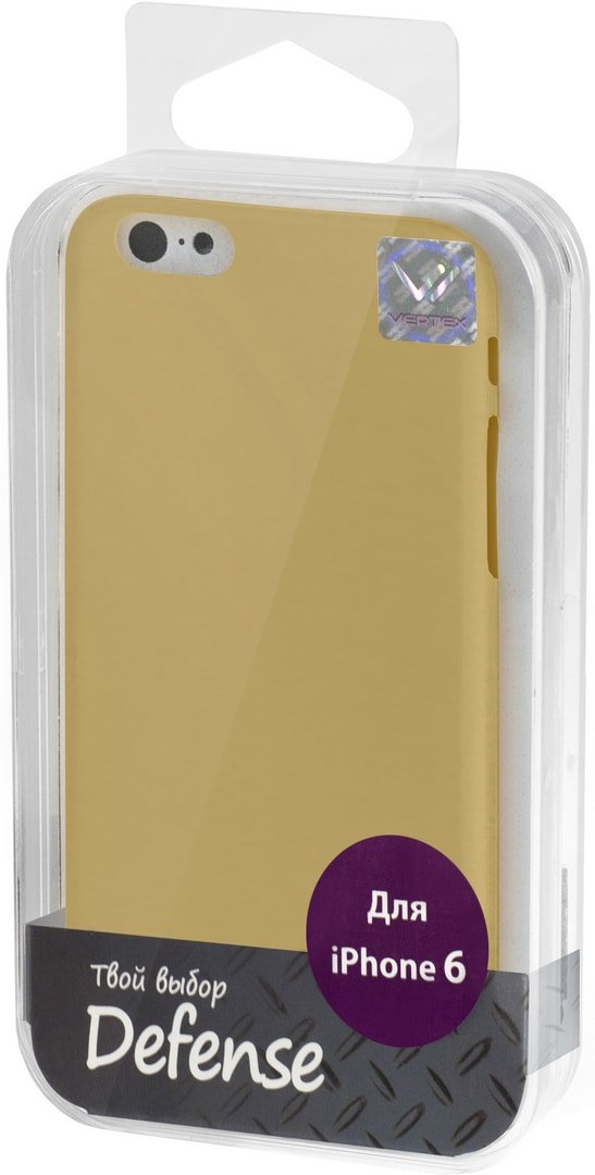 

Чехол для телефона Vertex Defense для Apple iPhone 6 (бронзовый)
