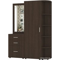 Стенка Интермебель Визит-3 (дуб венге)