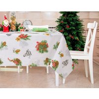 Скатерть АртПостель Серебряный звон СБ.150.220 220x150