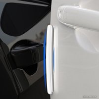 Накладка на дверь Baseus Streamlined Car Door Bumper Strip Black CRFZT-01 (черный)