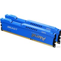 Оперативная память Kingston FURY Beast 2x4GB DDR3 PC3-12800 KF316C10BK2/8