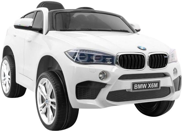 

Электромобиль RiverToys BMW X6M JJ2199 (белый)