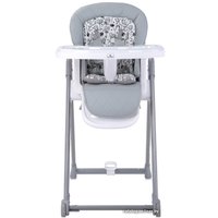 Высокий стульчик Lorelli Party 2023 (cool grey leather)