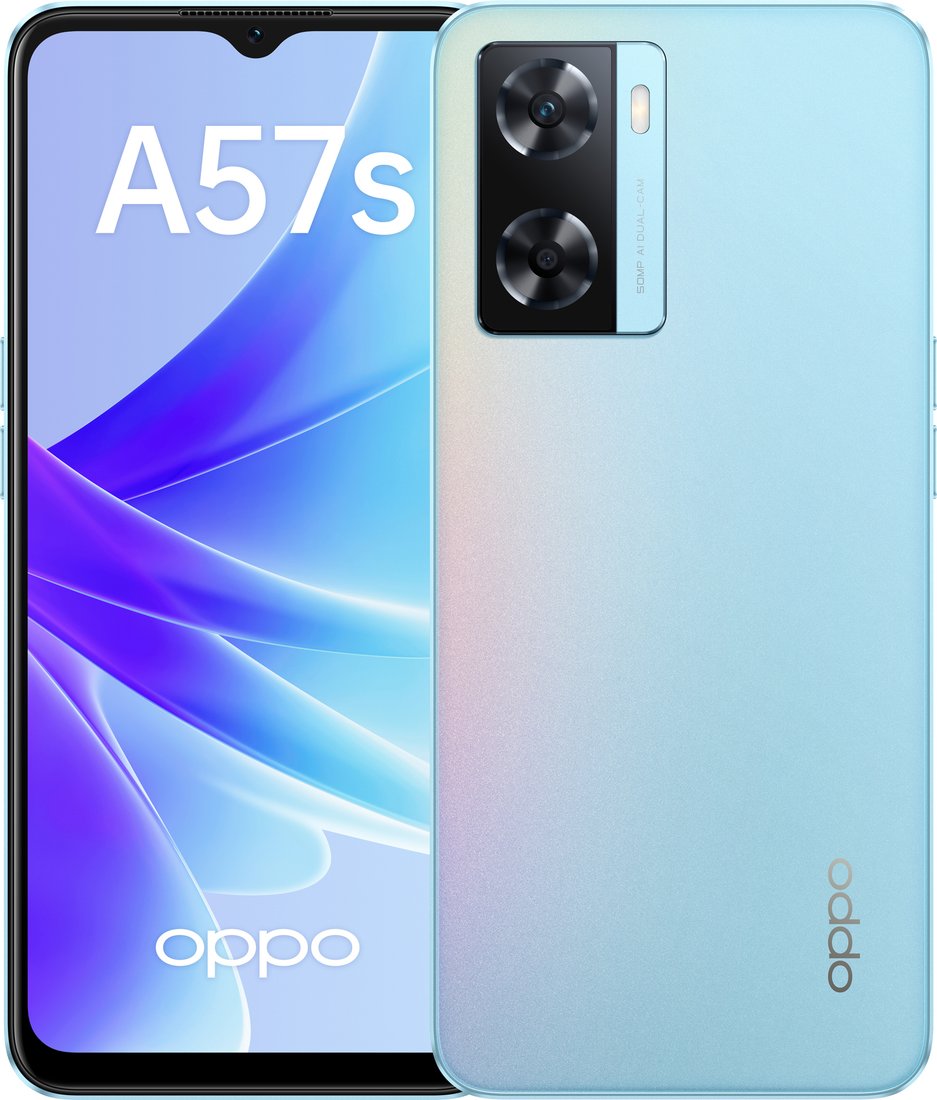 

Телефон Oppo A57s CPH2385 4GB/128GB международная версия (голубой)