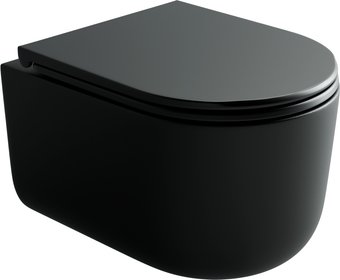 Унитаз подвесной Ceramica Nova Ulma Торнадо CN4006TMB (с крепежом и сиденьем)