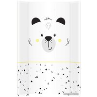 Пеленальная доска AlberoMio PT80 084 Забавный мишка 4185 (белый)