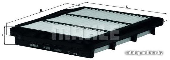 Воздушный фильтр Mahle Knecht LX2679